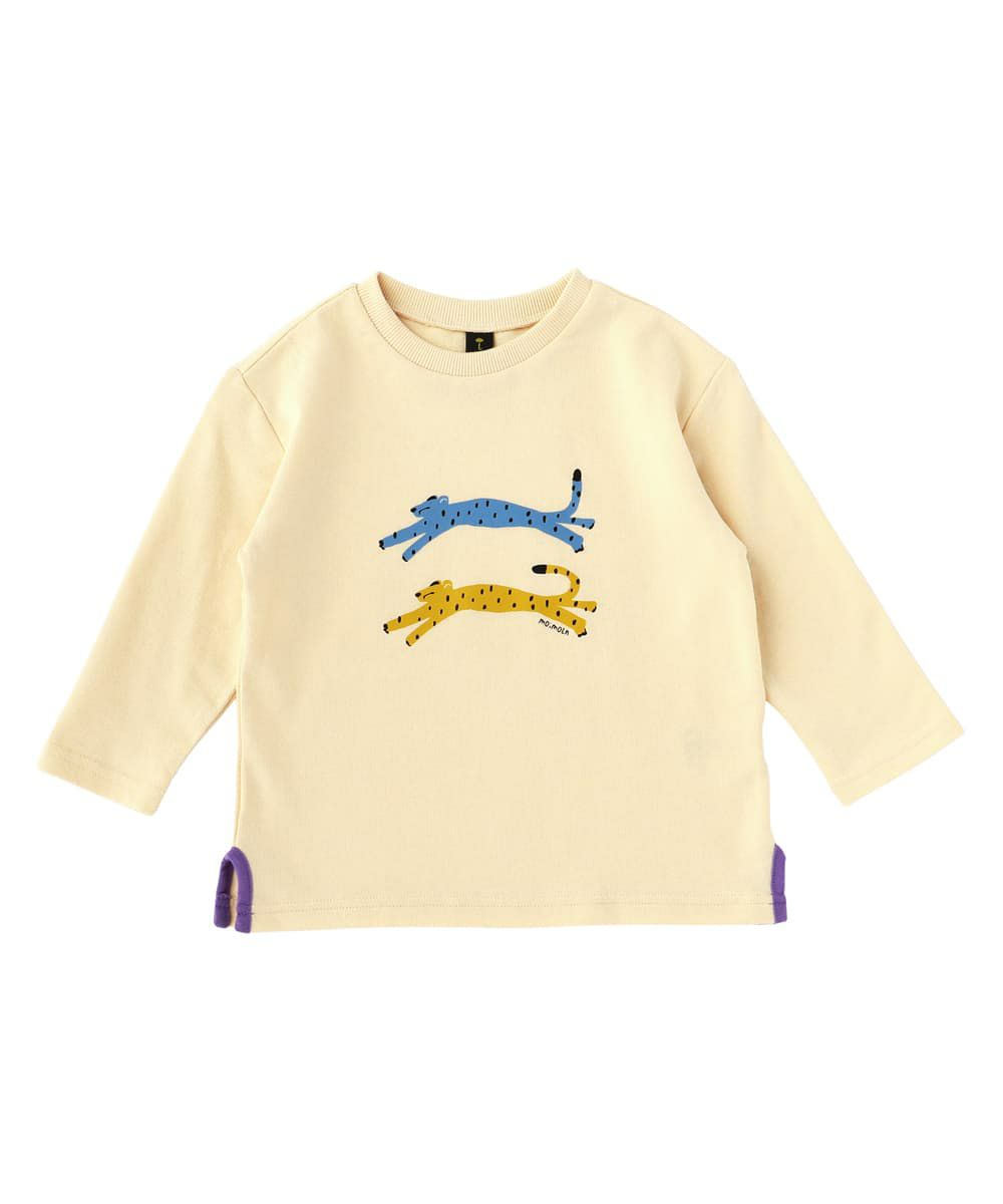 クリップチーター9部丈tシャツ おしゃれな子供服 Moimoln モイモルン 公式online Store