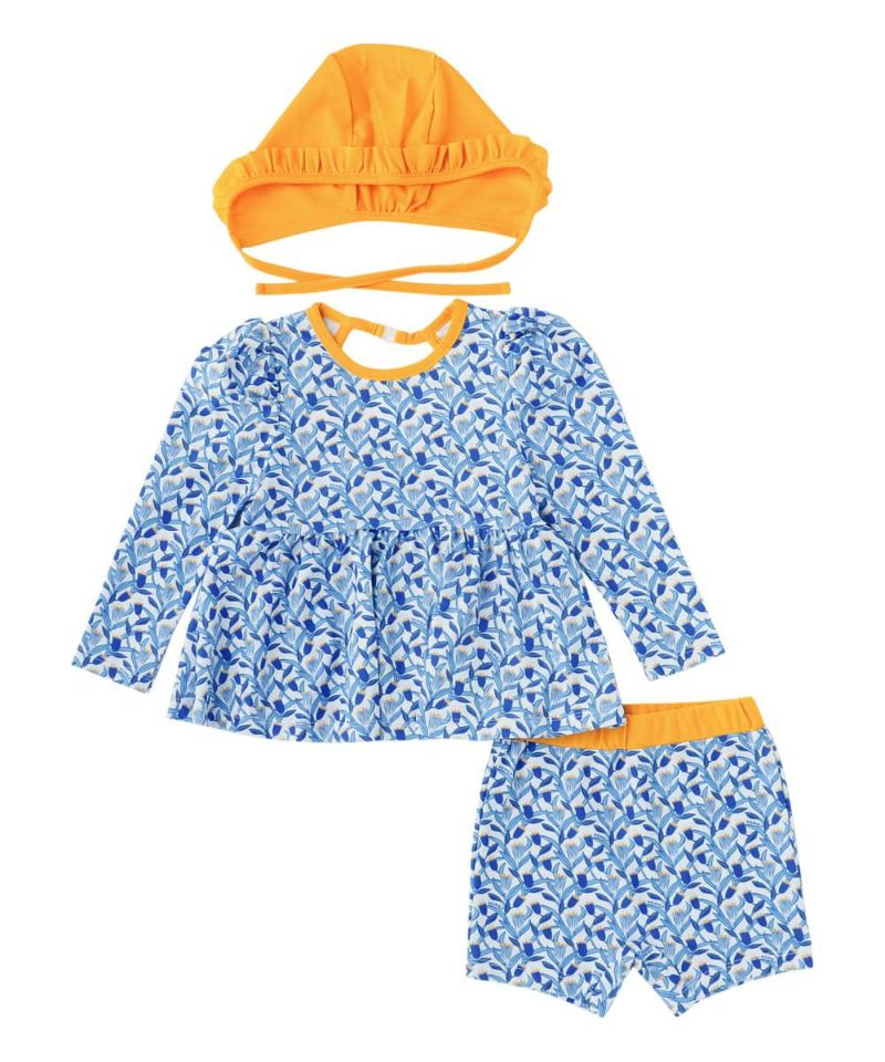 【帽子付き】チューリップスイムウェア | おしゃれな子供服 moimoln（モイモルン） 公式Online Store
