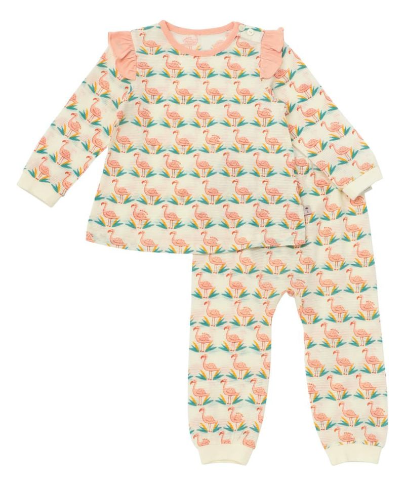 ルームウェア】フラミンゴ長袖上下 おしゃれな子供服 moimoln（モイモルン） 公式Online Store