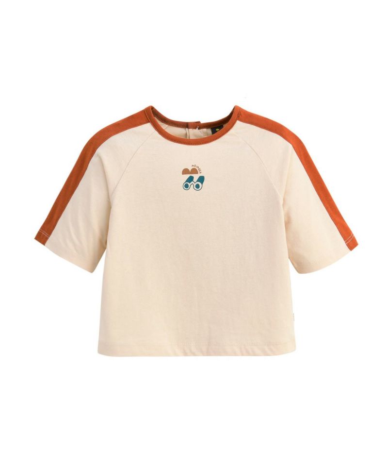 クリップグラン7分袖Tシャツ おしゃれな子供服 moimoln（モイモルン） 公式Online Store