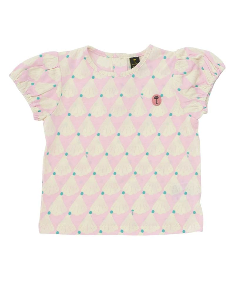 クリップパフ半袖Tシャツ | おしゃれな子供服 moimoln（モイモルン） 公式Online Store