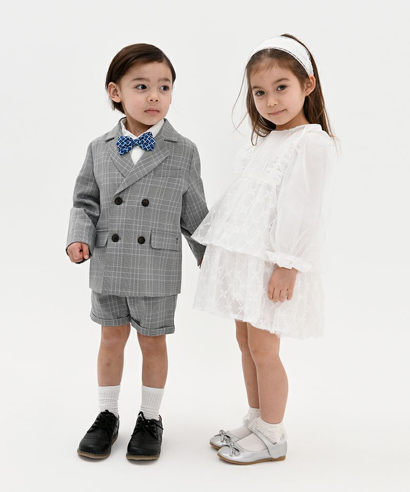 フォーマル4点セット】ジャケット＆シャツ＆パンツ＆蝶ネクタイ  