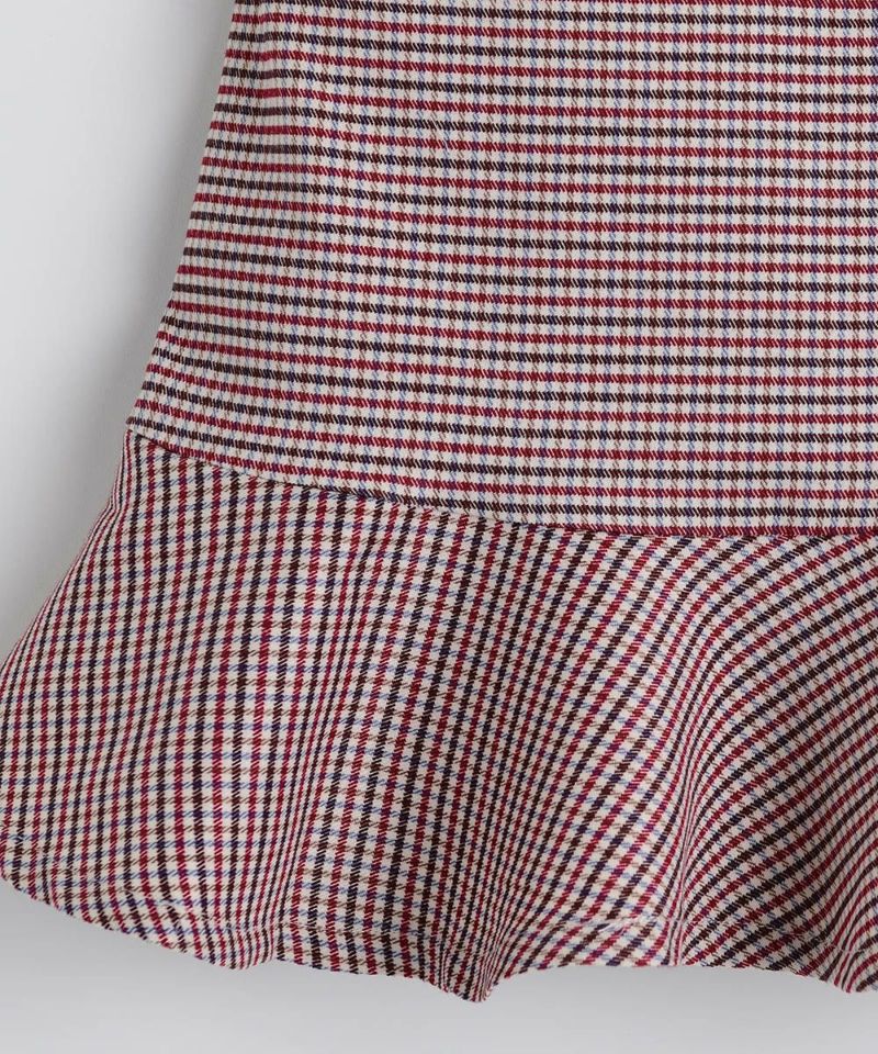 おしゃれ】 スカート アップルパイチェックプリーツスカート