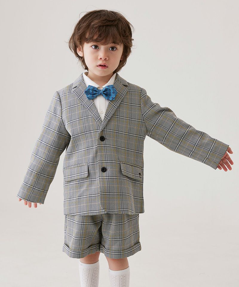 【フォーマル4点セット】ジャケットセットアップ＆シャツ＆ネクタイ | おしゃれな子供服 moimoln（モイモルン） 公式Online Store