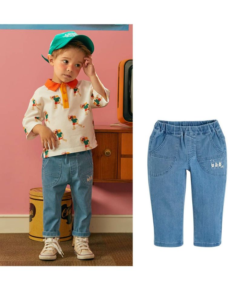 ◆ まもまも（長袖・長ズボン） devirock（デビロック） スポーティー ロングパンツ 長ズボン ボトムス