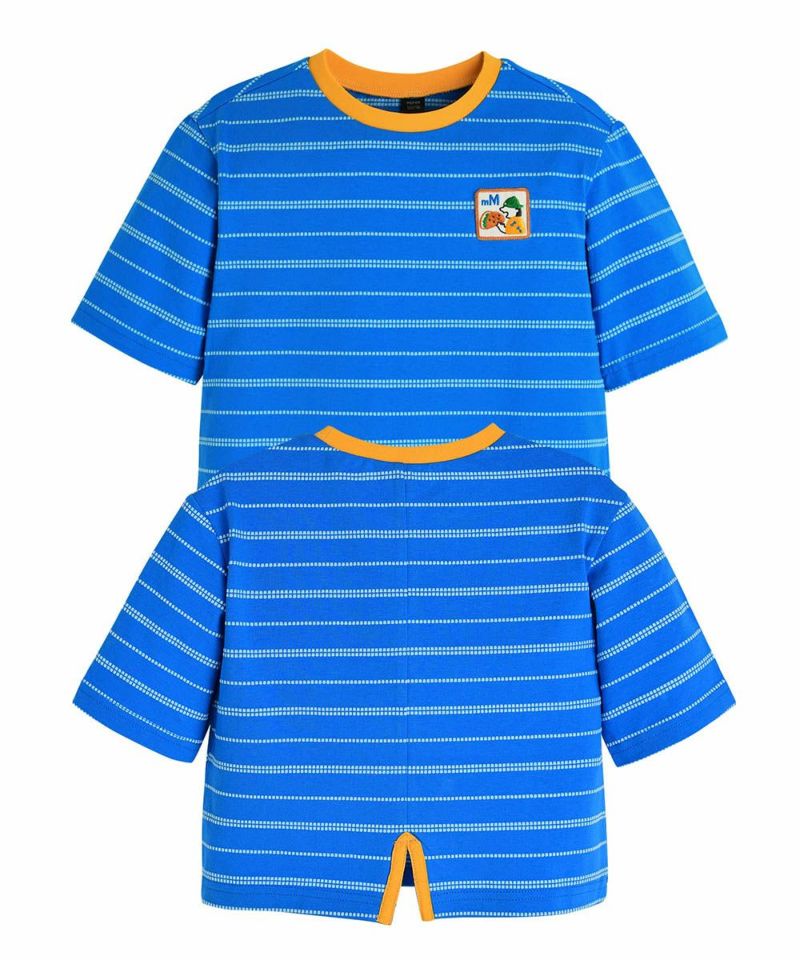 バーガーボーイ7分袖Tシャツ おしゃれな子供服 moimoln（モイモルン） 公式Online Store