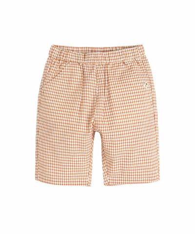 Liilu チェックパンツ　2y 23ss Liilu Lilo pants刺繍チェックパンツ2Y