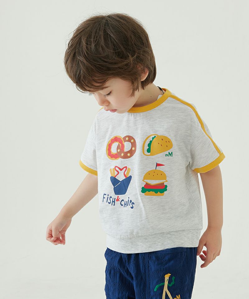 フードメニューTシャツ おしゃれな子供服 moimoln（モイモルン） 公式Online Store