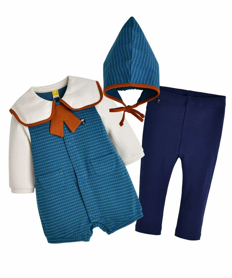 【3点セット】アリスカバーオール＆レギンス＆帽子 | おしゃれな子供服 moimoln（モイモルン） 公式Online Store