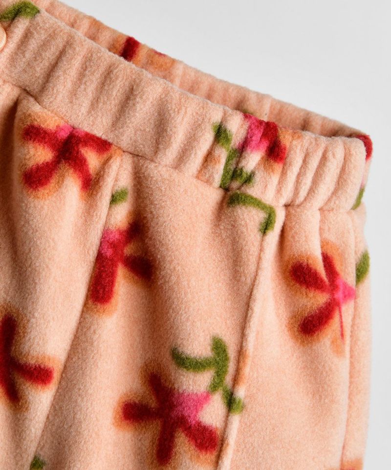 セットアップ】ボアビックフラワートップス&パンツ | おしゃれな子供服