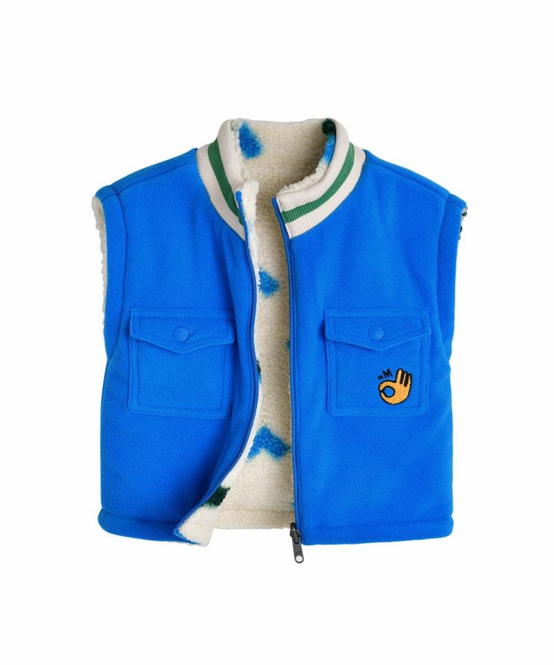 moimoln ジャケット&ベスト リバーシブル】ジップンベスト | おしゃれな子供服 moimoln