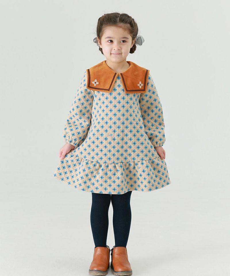 ソフィアビックカラーワンピース | おしゃれな子供服 moimoln（モイモルン） 公式Online Store