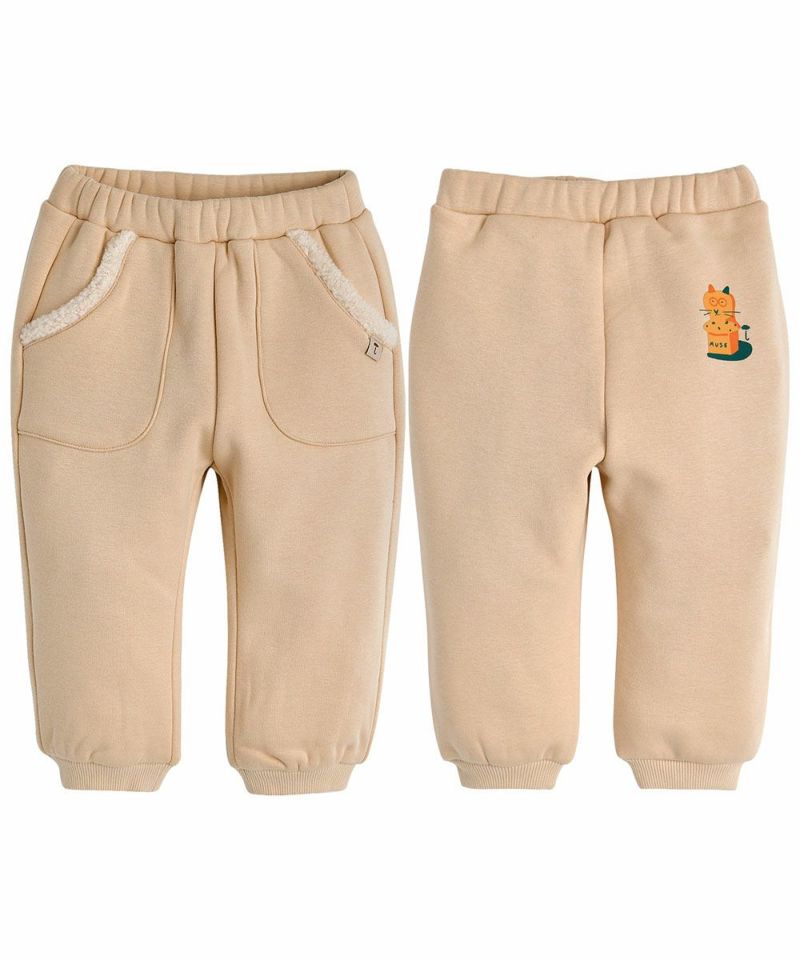 ロピ起毛ジョガーパンツ | おしゃれな子供服 moimoln（モイモルン