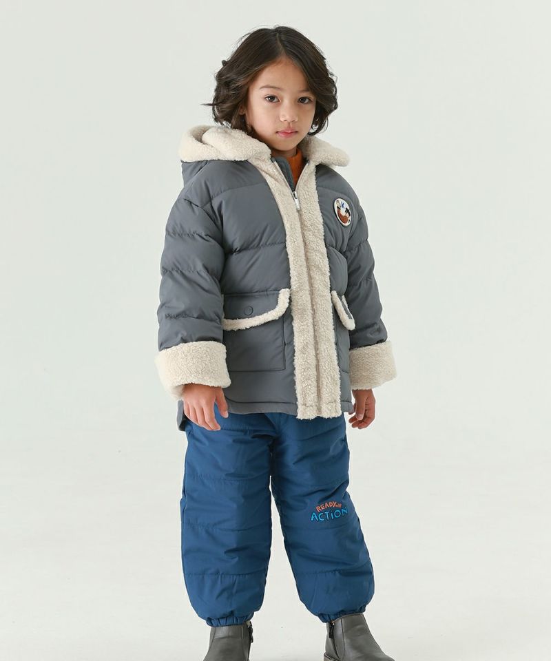 Y's × MONCLER 2way ダウンジャケット ワッペン 素材切替 2