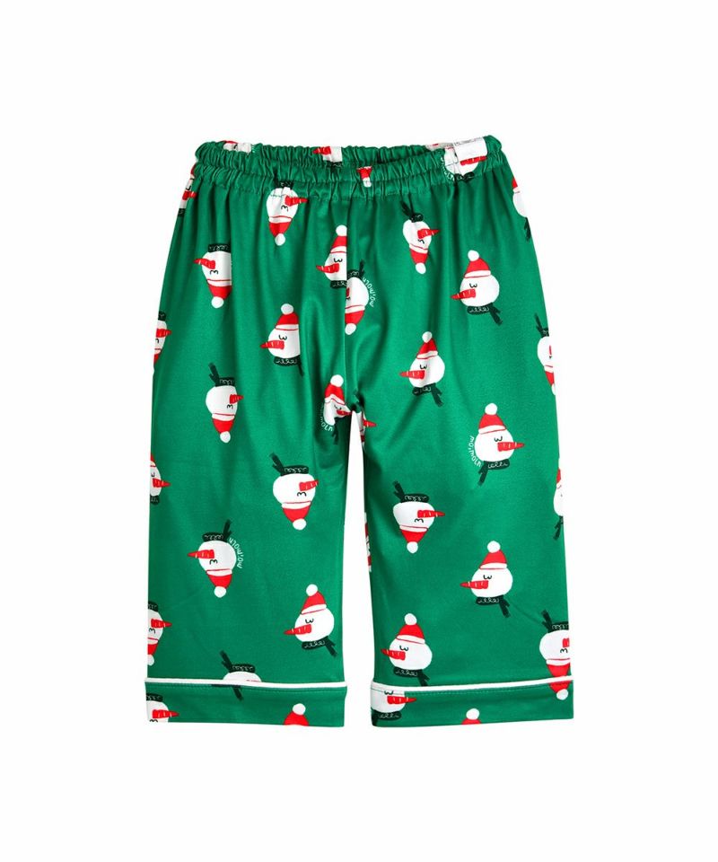 X'mas】スノーマンソフトトップス＆パンツ【ルームウェア