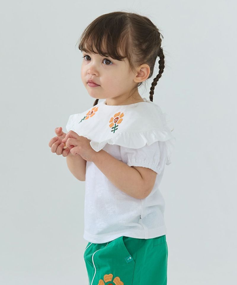 ル*)様 Baby Dior フラワー刺繍 Tシャツ 36 Christian Dior クリスチャンディオール 半袖Tシャツ J'ADORE