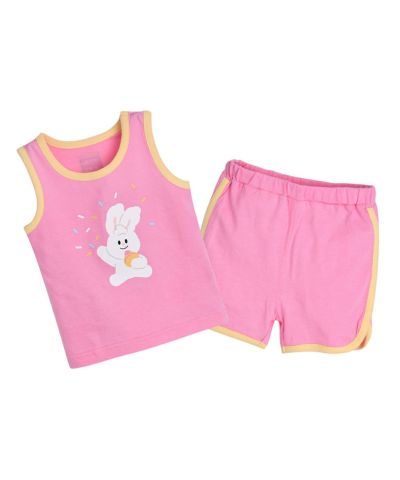 セットアップ】ノーティッドストライプトップス＆パンツ