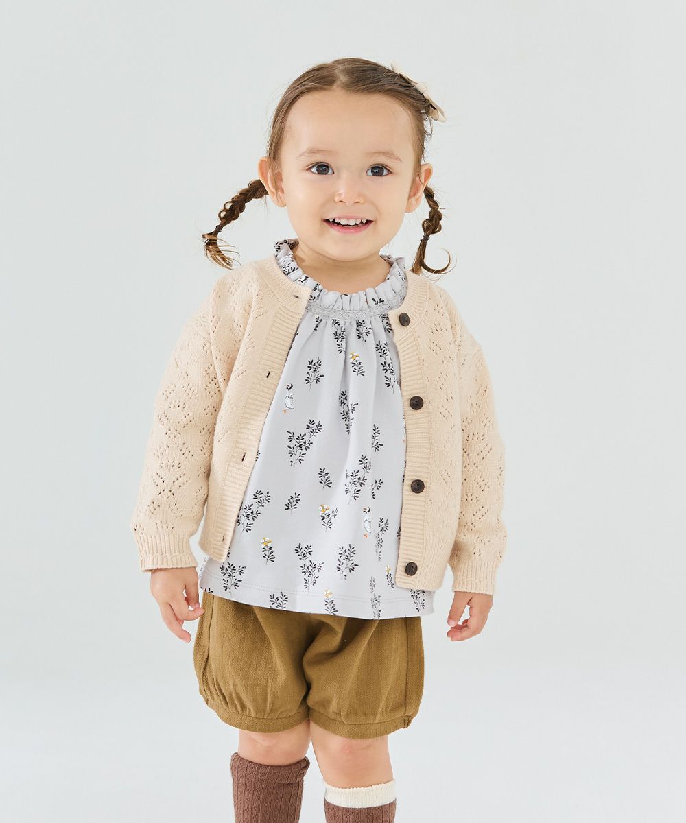 モデル身長：83cm　着用サイズ：90