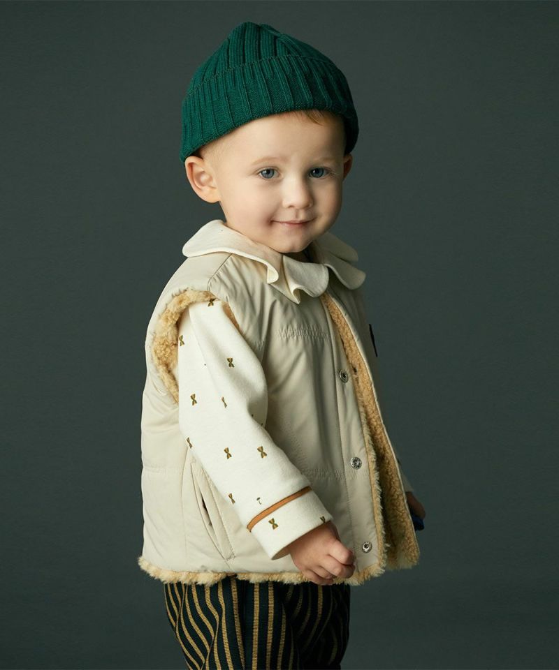 リバーシブル】トーストリバーシブルベスト | おしゃれな子供服