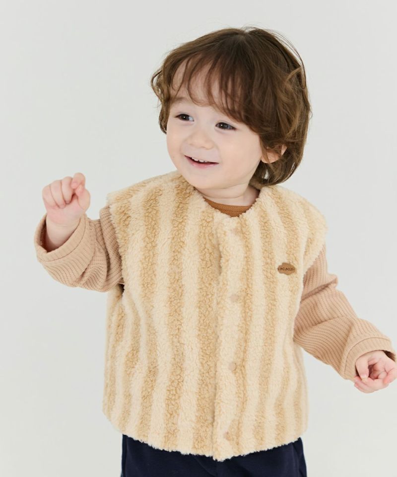 リバーシブル】トーストリバーシブルベスト | おしゃれな子供服