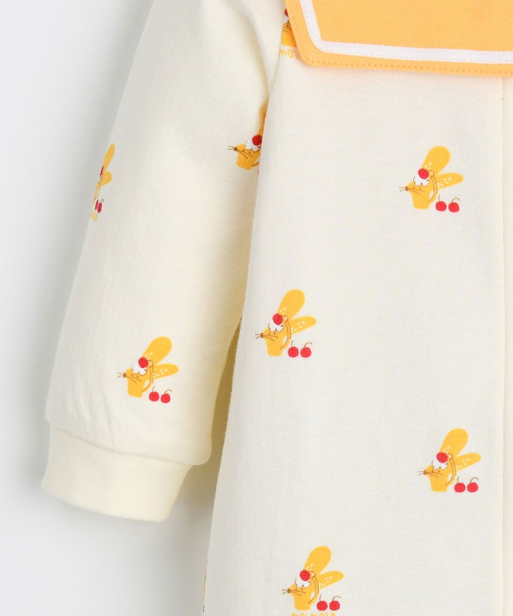 2点セット】チェリッシュカバーオール＆スタイ | おしゃれな子供服