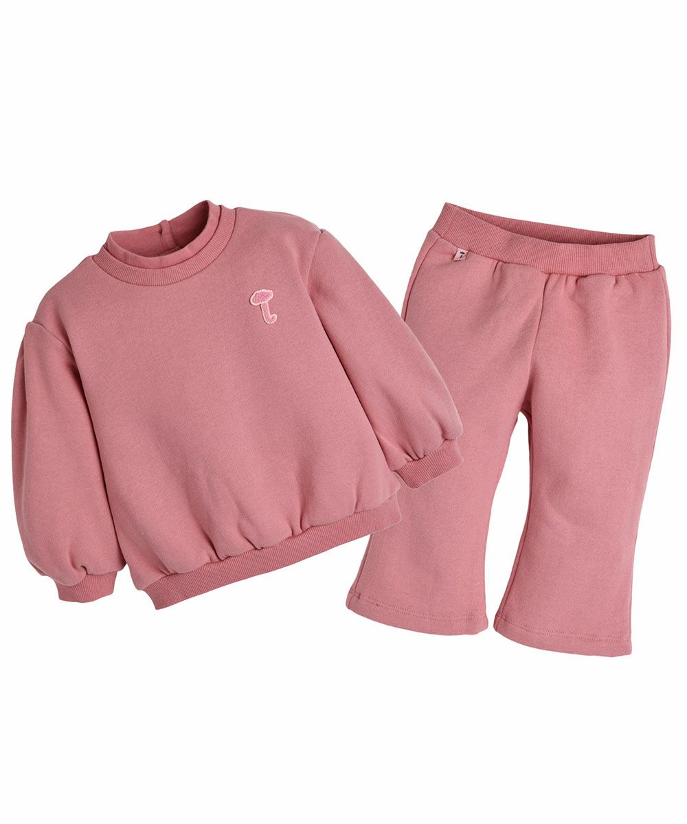 セットアップ】クリップポピー起毛トップス＆パンツ | おしゃれな子供