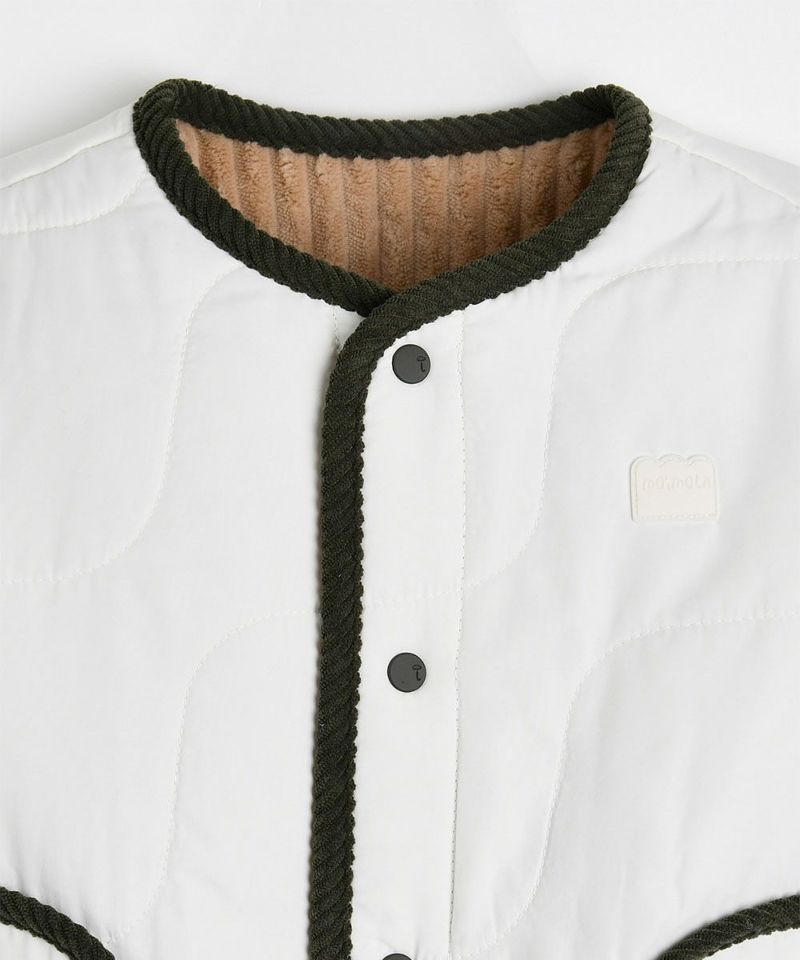 2点セット】バイカラーリバーシブルジャンパー&マフラー | おしゃれな