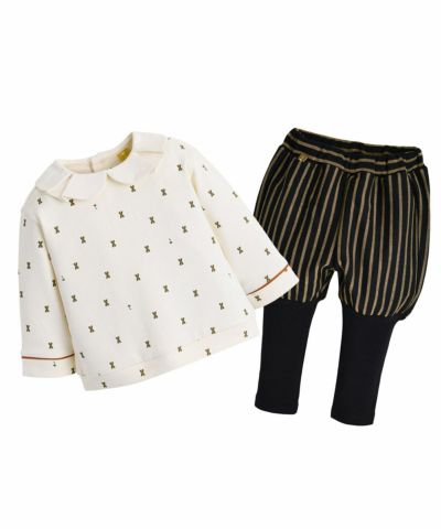 モイモルン セットアップ【匿名配送】 セットアップ】モルティトップス&パンツ | おしゃれな子供服