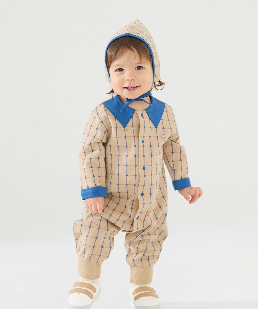 モデル身長：77cm　着用サイズ：80