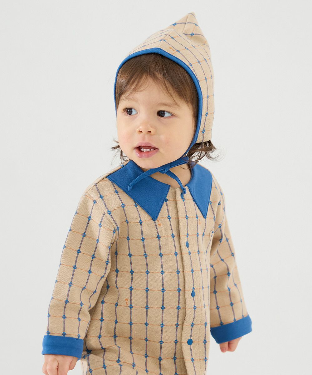 モデル身長：77cm　着用サイズ：80