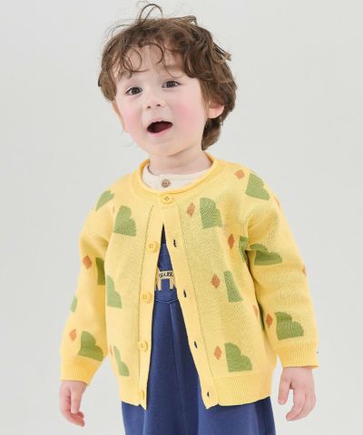 新品未使用　moimoln 90サイズ　セットアップ　ニット　カーディガン カーディガン | おしゃれな子供服 moimoln（モイモルン） 公式