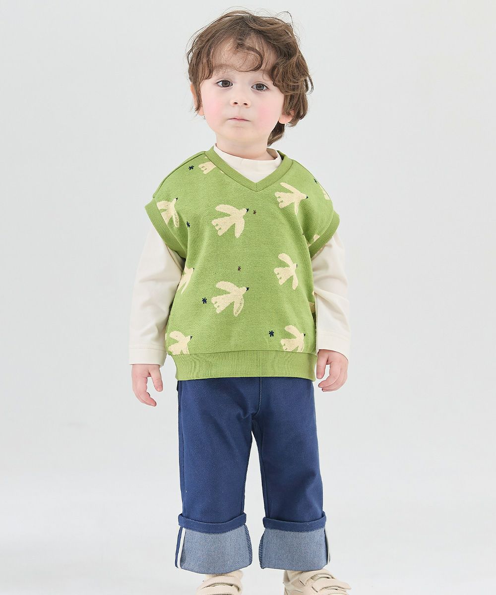 モデル身長：88cm　着用サイズ：90