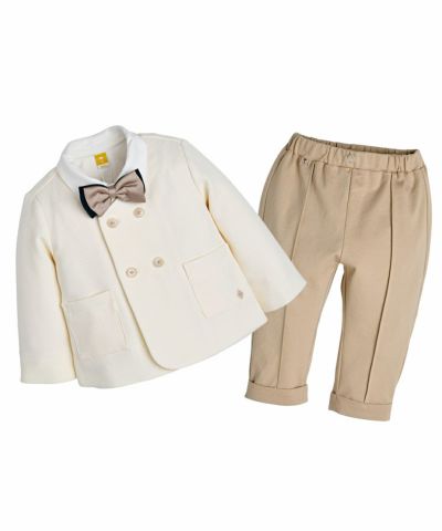 フォーマル4点セット】ブロンディシャツ＆ジャケット＆蝶ネクタイ