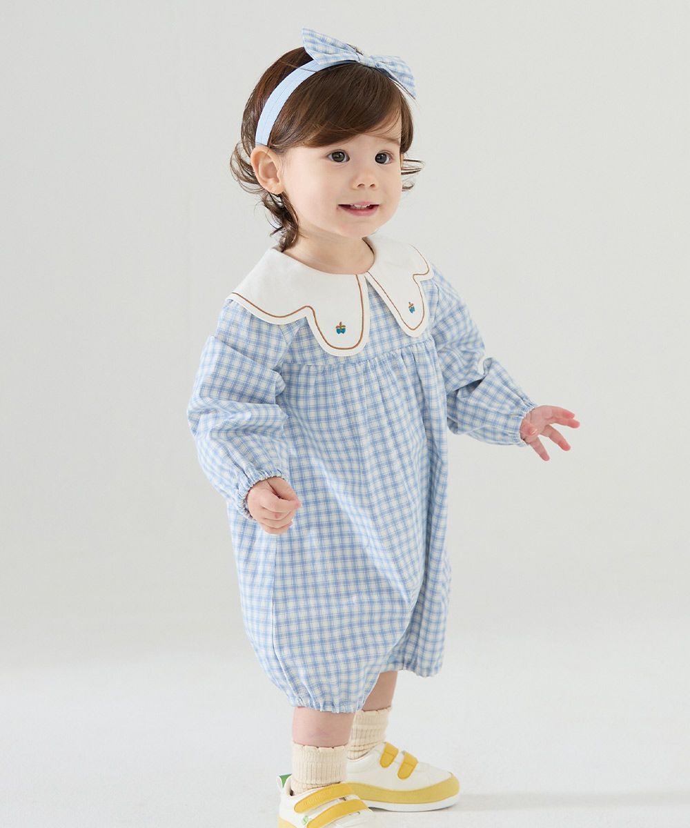 モデル身長：75cm　着用サイズ：80