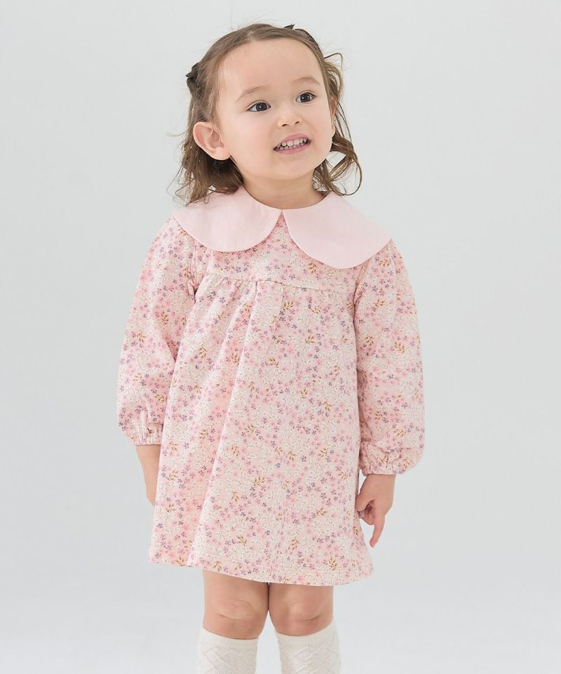 【正規品】モイモルン　ワンピースセット リーフワンピース&ベストセット | おしゃれな子供服 moimoln