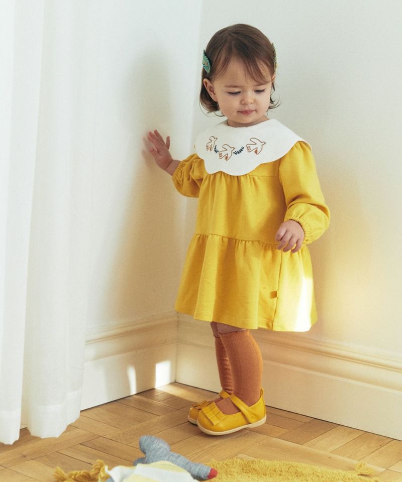 【バナナちゃん】monbebe ワンピース　1〜2y＋ママサイズ セナワンピース | おしゃれな子供服 moimoln（モイモルン） 公式