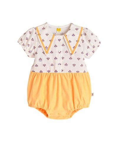 Misha & Puff フラワープリント　ロンパース Misha & Puff 花柄ロンパース 12-18ヶ月 タグ付き