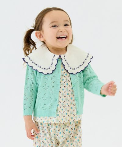 新品未使用　moimoln 90サイズ　セットアップ　ニット　カーディガン カーディガン | おしゃれな子供服 moimoln（モイモルン） 公式