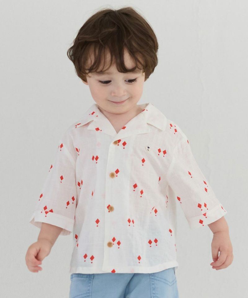 モデル身長：88cm　着用サイズ：100