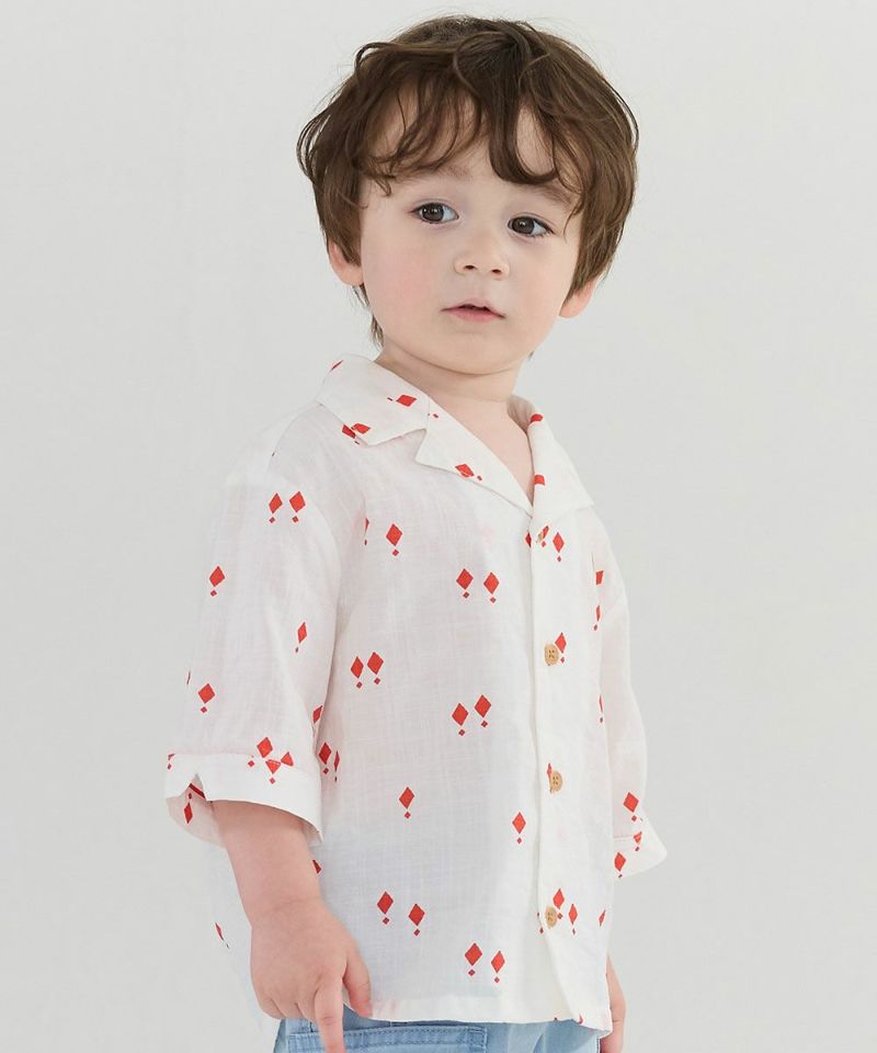 モデル身長：88cm　着用サイズ：100