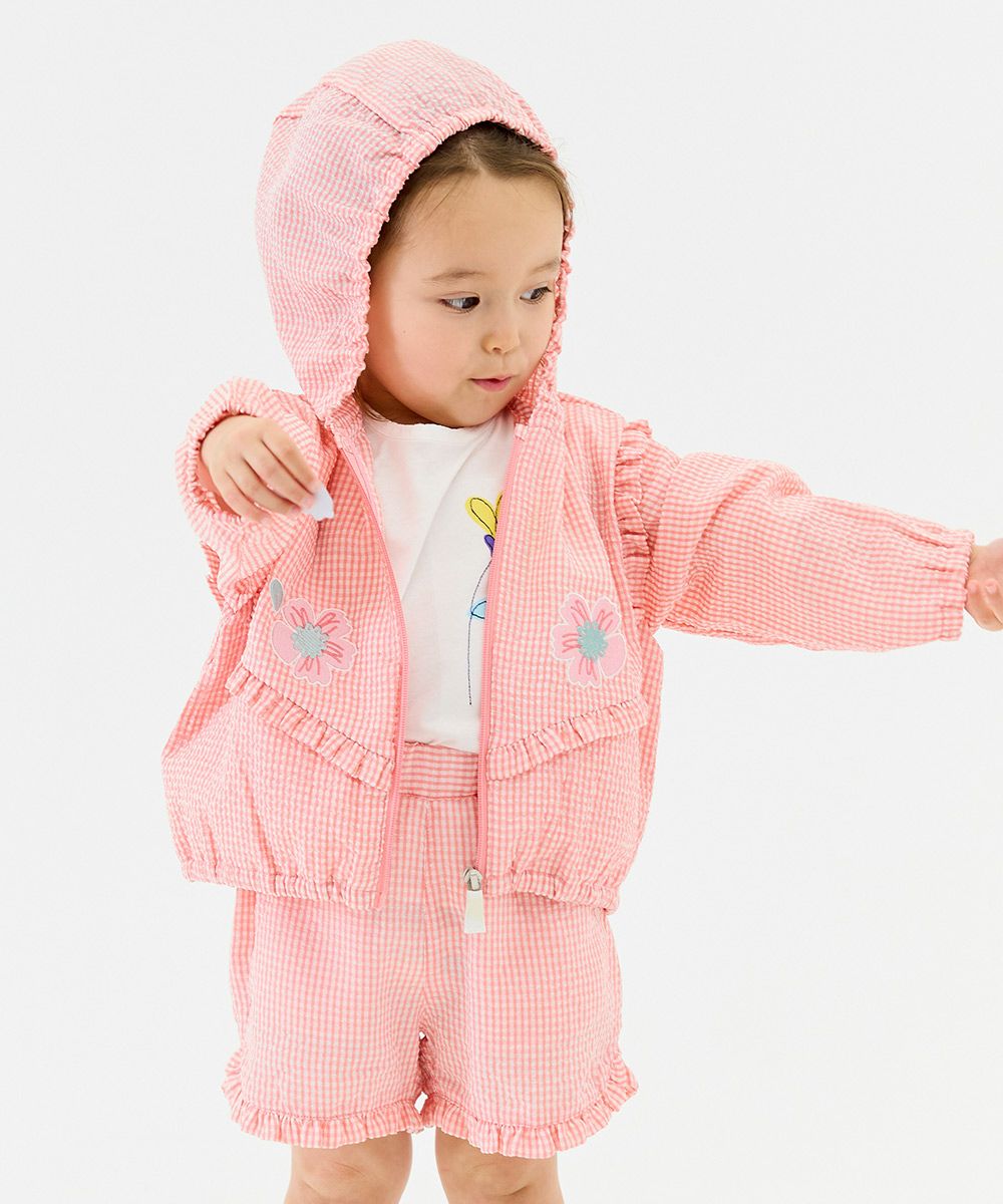 モデル身長：88cm　着用サイズ：90