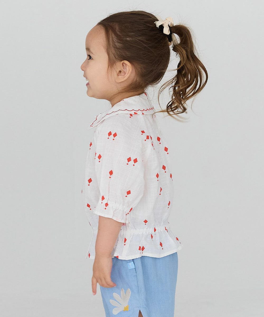 モデル身長：88cm　着用サイズ：100