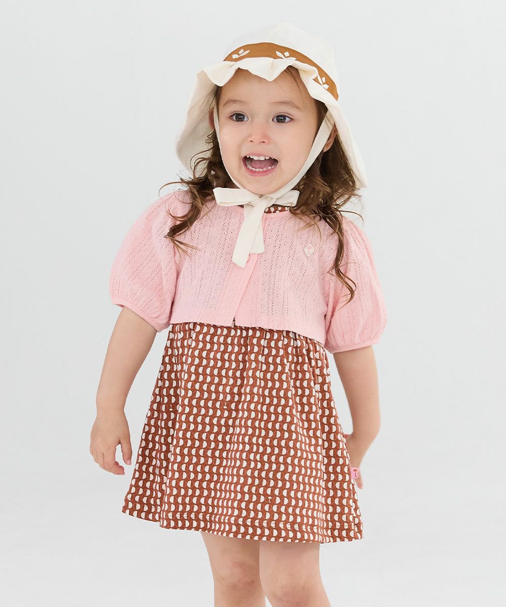 モデル身長：88cm　着用サイズ：90