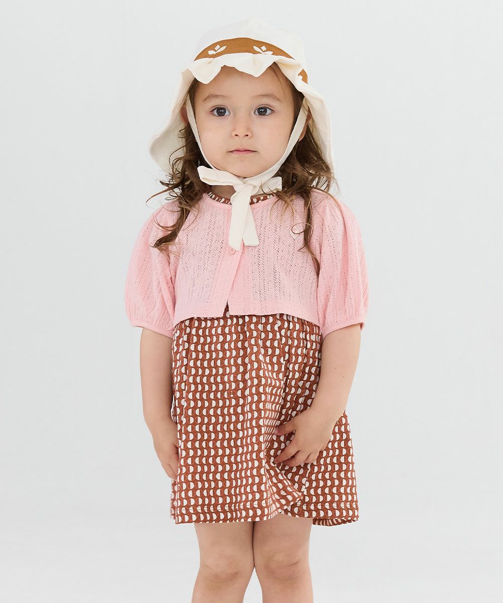 モデル身長：88cm　着用サイズ：90