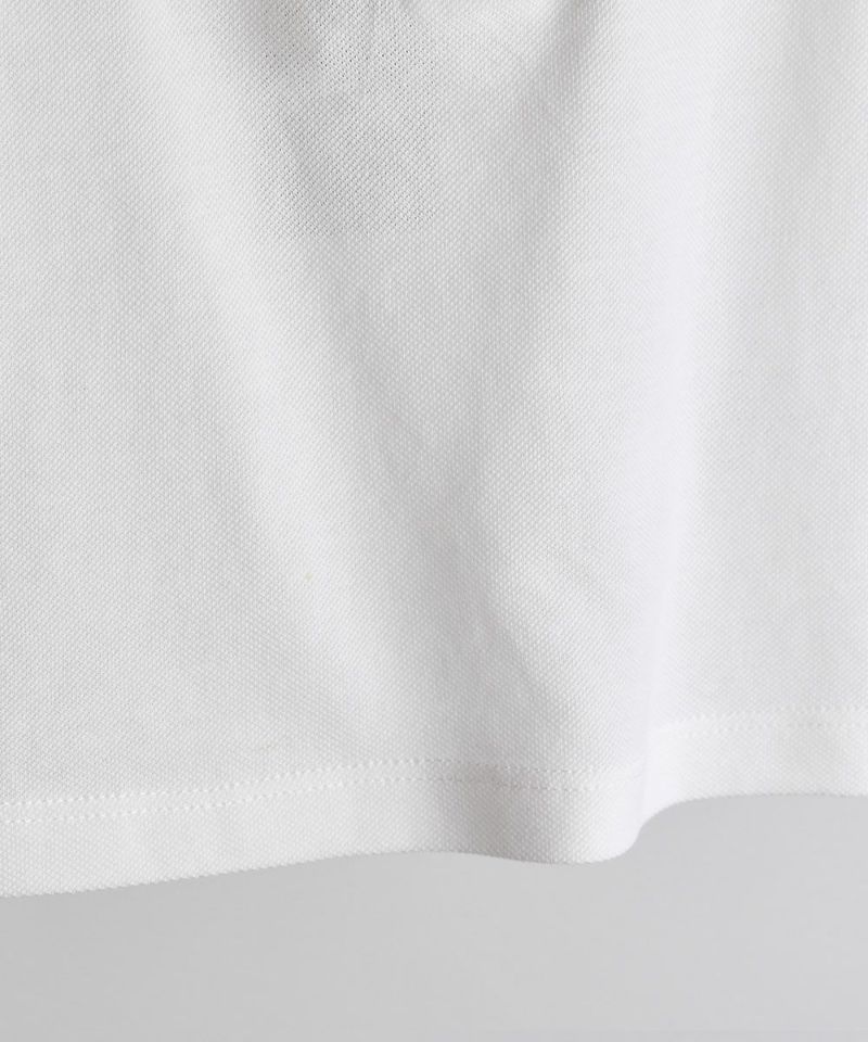 ホワイト フリル付き Tシャツ ピグメントアソートフリルTシャツ