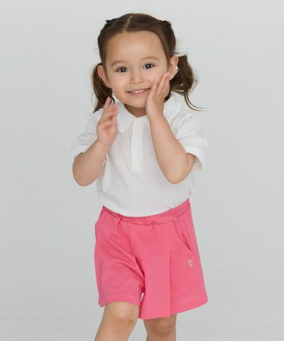 襟フリルTシャツ | おしゃれな子供服 moimoln（モイモルン