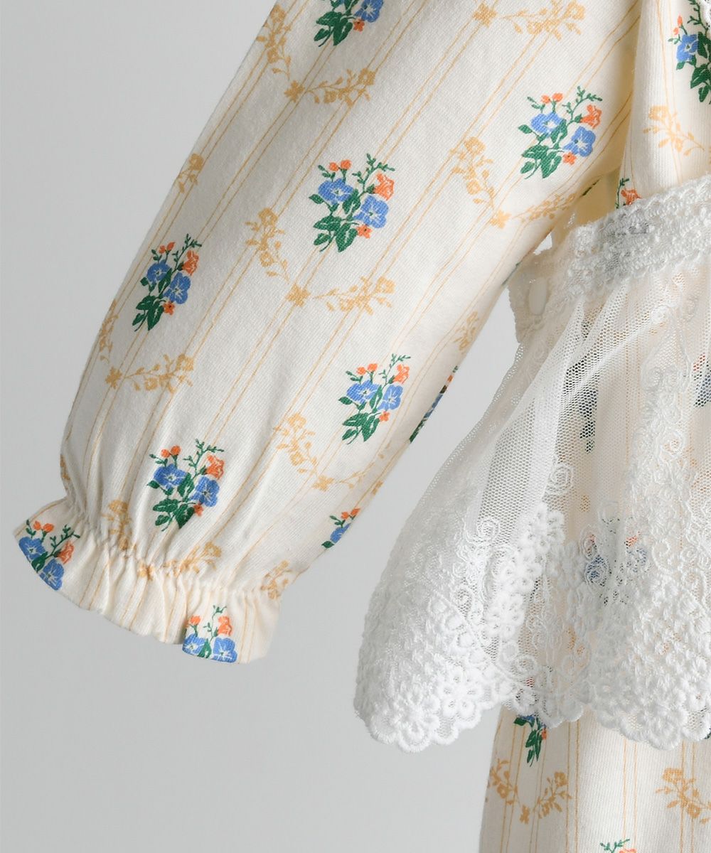 2点セット】チェルシーカバーオール＆レースベスト | おしゃれな子供服