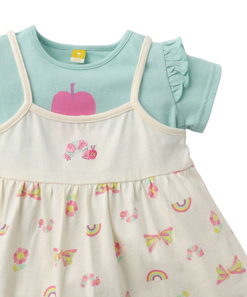 ERIC CARLE X moimoln】GIRLSモノグラムTシャツ＆ワンピース