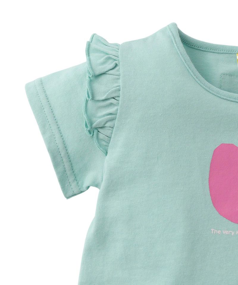 ERIC CARLE X moimoln】GIRLSモノグラムTシャツ＆ワンピース