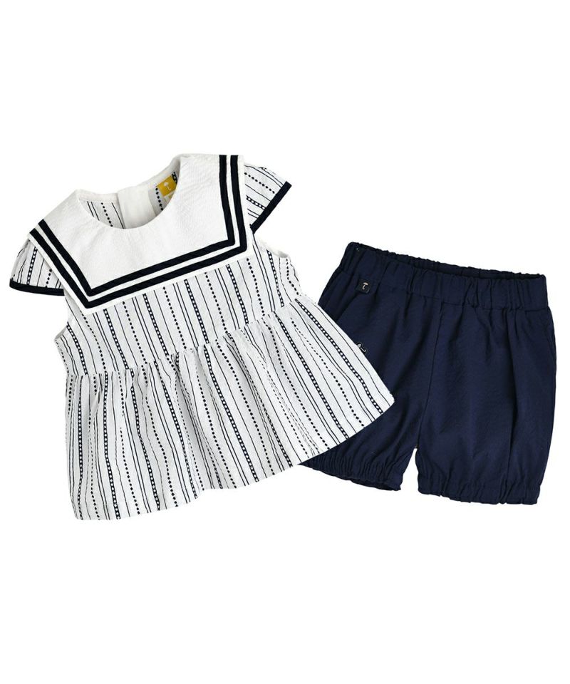 ゆんPLST セットアップ / AWEN MATOPH ブラウス おまとめ セットアップ】マリキャブブラウス＆パンツ | おしゃれな子供服